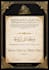design gold foil nikkah certificate, nikkah nama