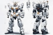 draw illustration and concept and robot