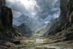 design detailed fantasy landscapes and environments