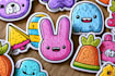 create cute doodles, illustration, sticker design