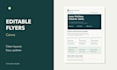 design editable canva flyers and price sheets