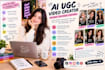 create ai ugc video ads and virtual spokesperson videos for your brand