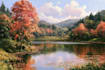 landscape oil painting art