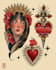 create vintage traditional tattoo illustrations