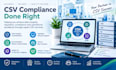 computer system validation CSV documentation review