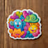create cute doodles, illustration, sticker design
