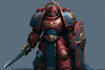 draw a warhammer 40k character art