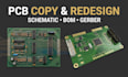 do reverse engineering pcb boards into schematic layout and gerber files