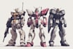 draw illustration and concept mecha, gundam, and robot