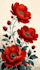 create botanical illustration of flowers