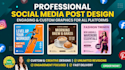 design creative posts for your business