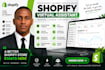 be your shopify virtual assistant for store management and fixes