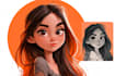 draw cartoon avatar, cartoon character, caricature
