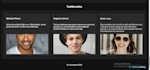 a landing page with HTML and CSS
