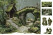 draw a natural landscape and background illustration