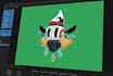 create rive animation, lottie animation, interactive UI, mascot, svg animation