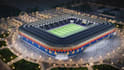 construct3d football stadium,photogrammetry,turf layout,parking lot,pitch render