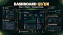 design saas web app dashboard UI UX in figma