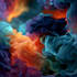 create abstract geometric digital art