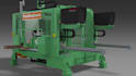 create 3d cnc machine animation, industrial equipment animation, technical video