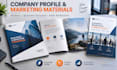 design professional brochures, case studies and business pdfs