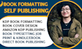 book interior layout formatting, book typesetting,  kdp french book formatting