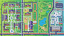 create campus map, school map, park map and facility wayfinding map