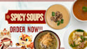 train cook a delicious and aromatic soup