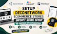 setup deconetwork ecommerce stores inksoft store setup printavo API integration