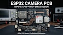 design esp32 camera pcb, mipi camera, lte and rf pcb layout