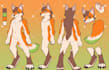 furry ref sheet fursona ref sheet furry reference sheet character oc anthro nsfw