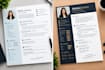 design a professional resume CV and modern CV template