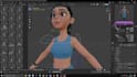 web optimized avatar,face morph,oculus viseme,rig3d for vrm,glb,ui arkits,webgl
