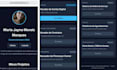 build responsive web application python javascript sql