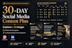 30 day social media content plan with ai images