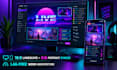 design lag free animated vertical overlays and cross platform stream packages