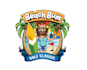 create beach bar grill logo with fastest delivery