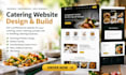 build wix event catering privat echef wedding catering catering service website