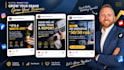 set up facebook and instagram ads for leads and sales manager professionally
