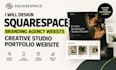 design squarespace branding agency website creative studio portfolio website