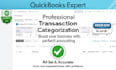 provide complete and trustworthy qbo bookkeeping