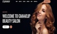 design wix makeup studio website eyelash extension microblading salon website
