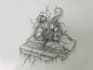 handmade and surreal drawings