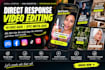 high converting direct response ai ugc video ads editing dtc brands ecommerce