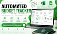 create automated budget spreadsheet in excel or google sheets