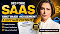 draft a bespoke saas customer agreement and software contract