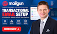 setup mailgun saas transactional email API integration mailgun webhook tracking