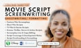 write movie script feature film script screenplay screenwriting novel adaptation