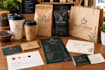 design a complete brand identity with packaging and stationery kit