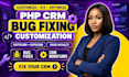 customize bug fixing PHP suitecrm espocrm sageintact